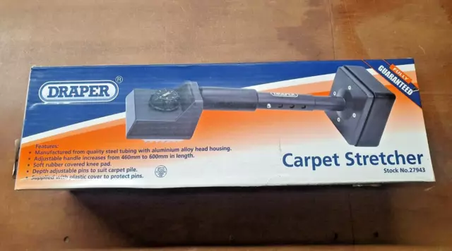 MaxWorks 80742 Carpet Stretcher Knee Kicker with Telescoping