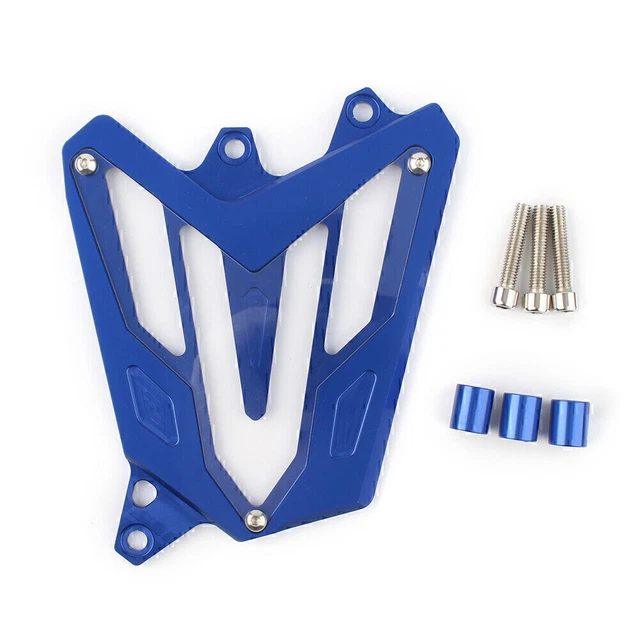 1x Protezione Copertura Ruota dentata CNC Blu per Yamaha FZ-07 MT-07 2014-UP