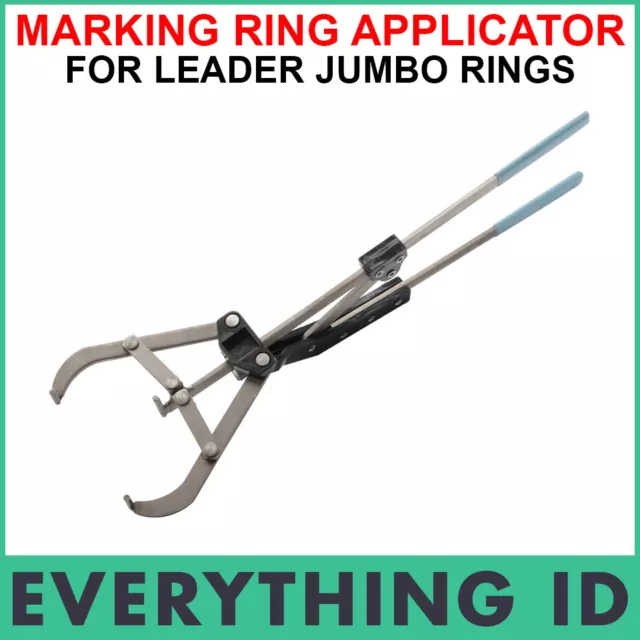 Leader Jumbo Marking Ring Applicator Expander Cattle Calf Bull Calves Castration