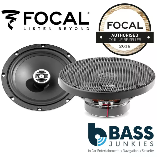 Focal RCX-165 Auditor 6.5" 17cm 165mm 240 Watts 2 Way Coaxial Car Door Speakers