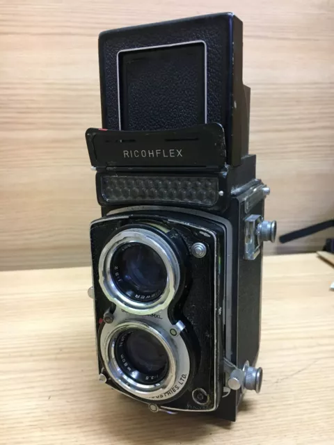 *Rare : Exc+5 : Meter Works* Ricoh Ricohflex DIA L 6x6 TLR Film Camera From JPN