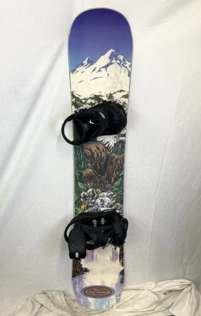 World Industries Snowboard, 144 cm 'Sluggo' with Burton Switch Bindings