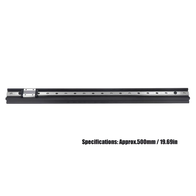 12H Extrusion Linear Rail + 2040 V Type AluminumProfile For 3D Printer CNC 500mm