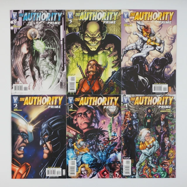 the Authority: Prime #1-6 VF/NM complete series Wildstorm Christos Gage set