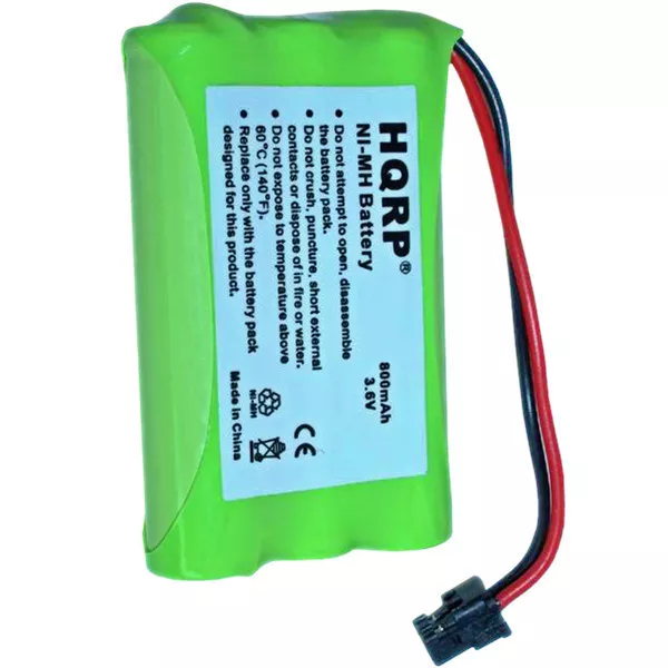 HQRP Home Cordless Phone Battery for Uniden TRU8065 TRU8860 /-2 TRU8866 /-2