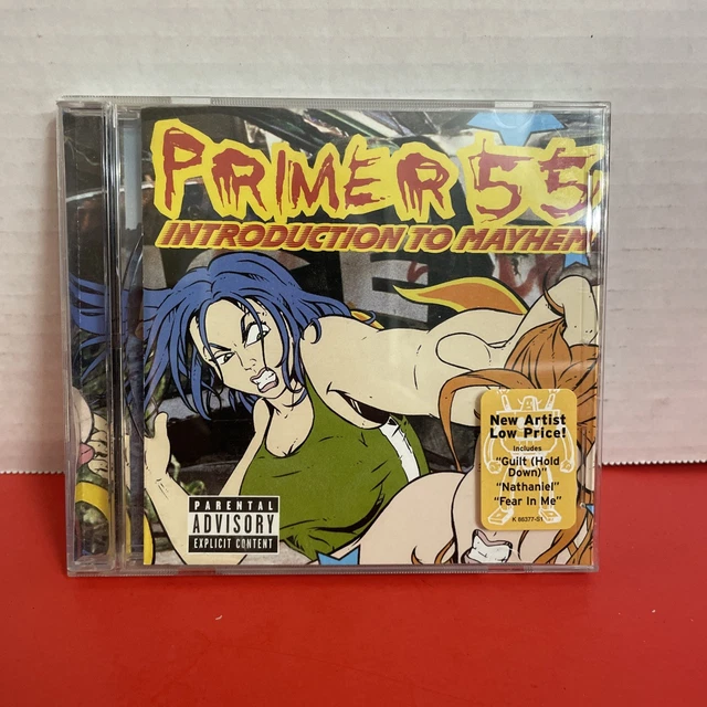 PRIMER 55 INTRODUCTION to Mayhem CD 2000 Island Nu Metal Explicit