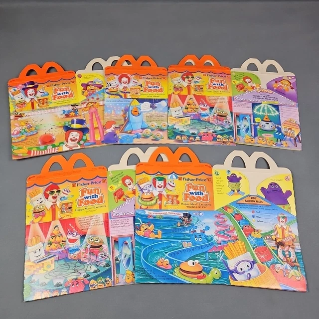 VINTAGE 1989 FISHER Price Mcdonalds Happy Meal Box ( Just Box ) $23.99 - PicClick VINTAGE 1989 FISHER Price Mcdonalds Happy Meal Box ( Just Box ) $23.99 - PicClick