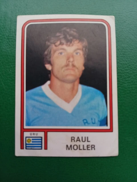 ARGENTINA 78 -MOLLER Raoul Uruguay PANINI vignette sticker n°392