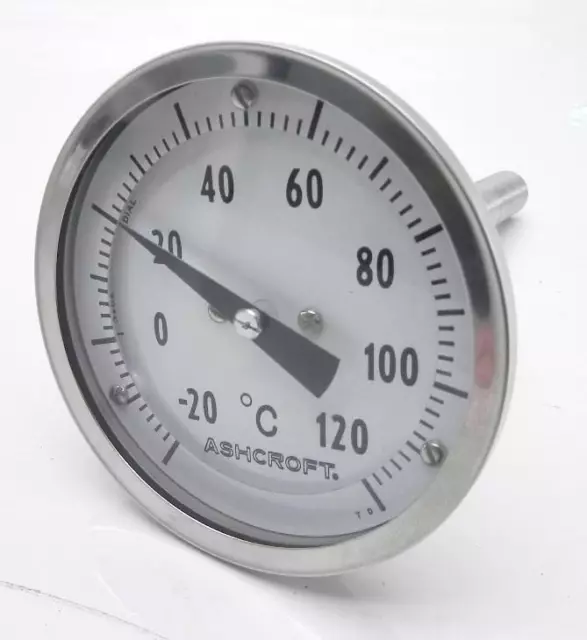 Ashcroft Bi-Metal Thermometer 30-EI60R-040