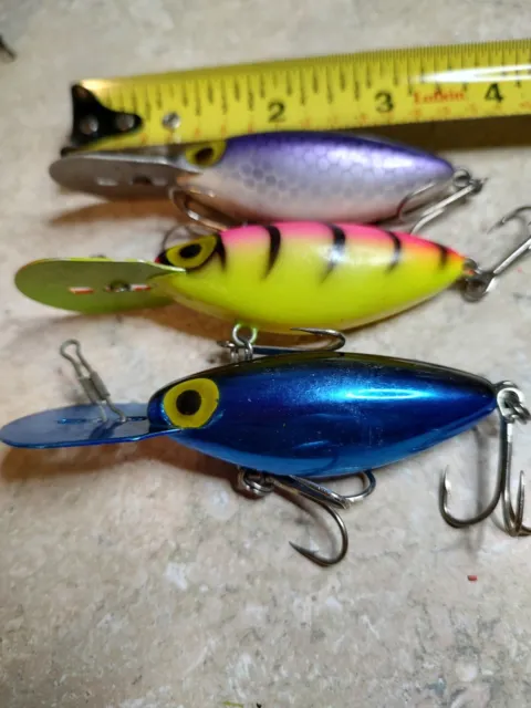LOT OF 5 Vintage Storm Thin Fin Hot' n Tot Fishing Lures - Brand New -Deep  Diver $38.80 - PicClick