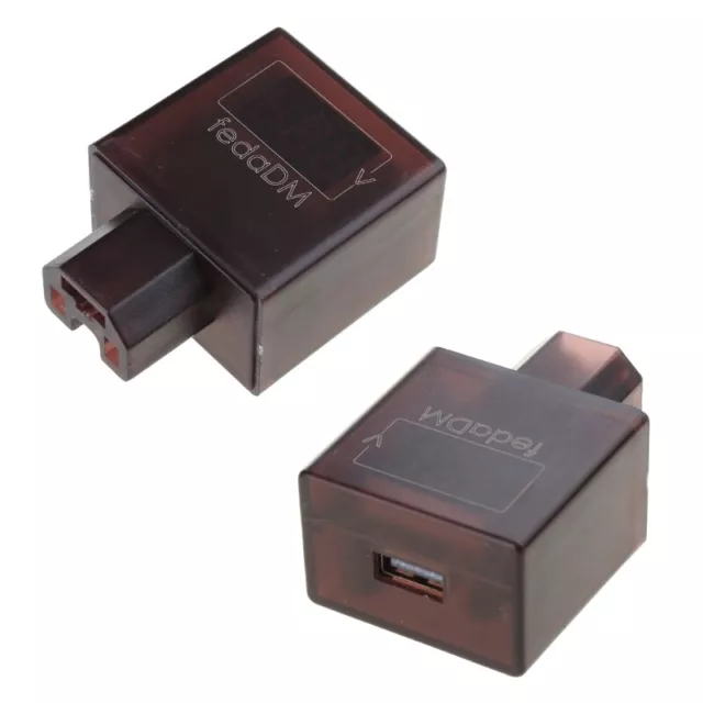 DC30-100V Digital VoltTester with USB ChargerSocket for Cellphone Charging