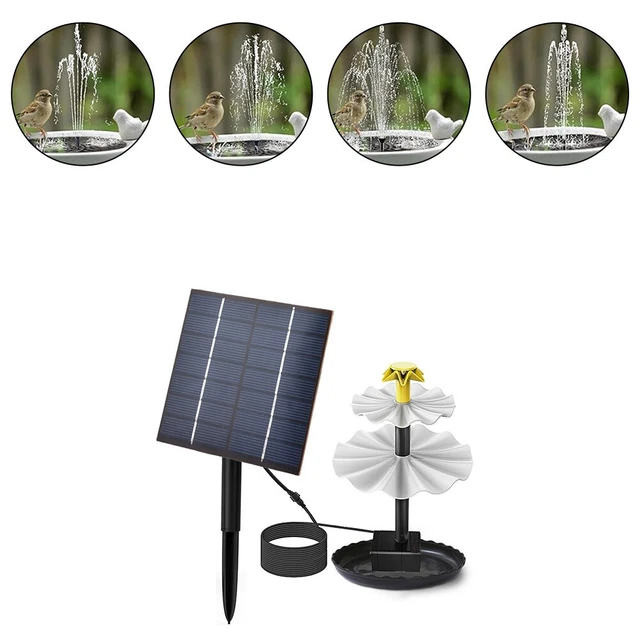 Filtre De Bassin Solaire Innovant, Pompe De Bassin, Fontaine Solaire