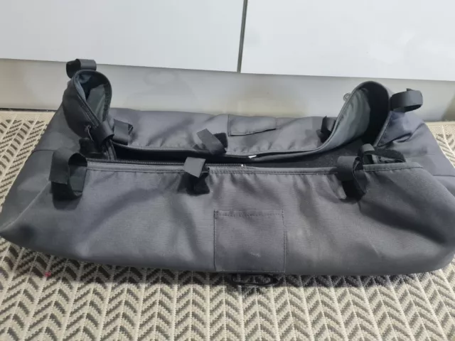 BUGABOO CAMELEON 1 2 3 Gris Oscuro Cuna con Colchón y Base de Madera