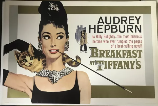 284256 Audrey Hepburn Breakfast At Tiffany’s Movie PRINT POSTER