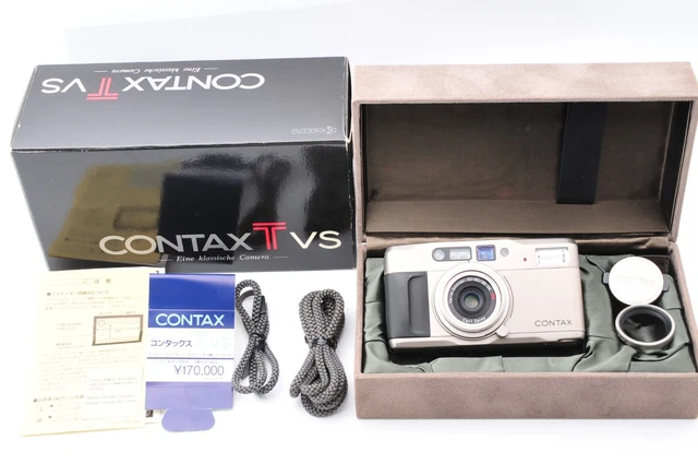 [MINT w/Box] Contax TVS Point & Shoot 35mm Film Camera From JAPAN #215