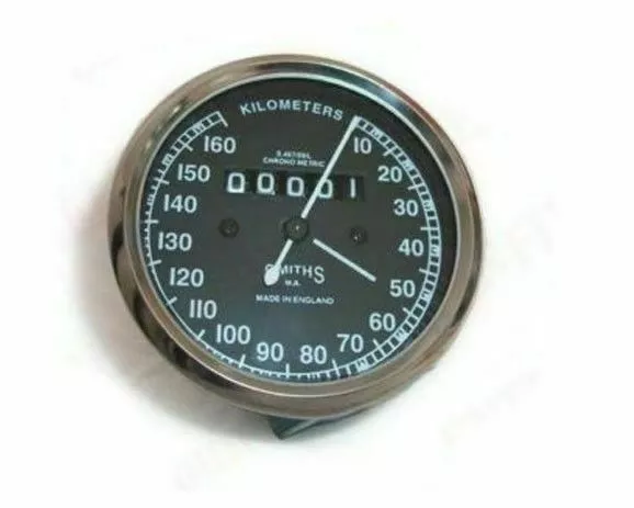 Kopie Smiths Speedo 160 Kph Passend Für Royal Enfield BSA Norton Triumph @ US