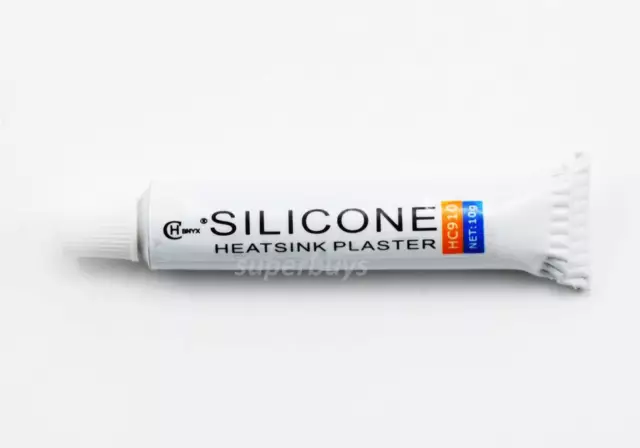 10g Thermal Silicone Conductive Adhesive Glue Binder Paste Tube Heatsink Plaster 2