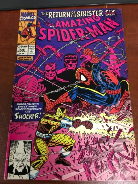 The Amazing Spider-Man #335 Late July 1990 Marvel Comics