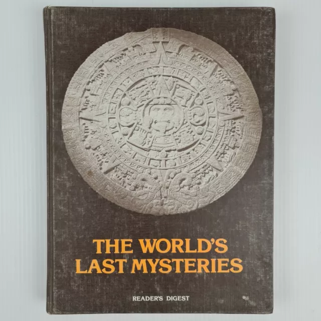 Reader's Digest 'The World's Last Mysteries' Hardcover Book - TRACKED POSTAGE