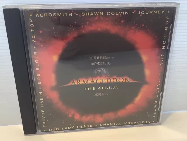 Armageddon The Album CD Movie Various Artists Aerosmith, Bon Jovi Compilation