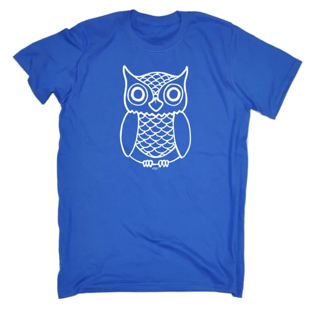 Funny Kids Childrens T-Shirt tee TShirt - Owl