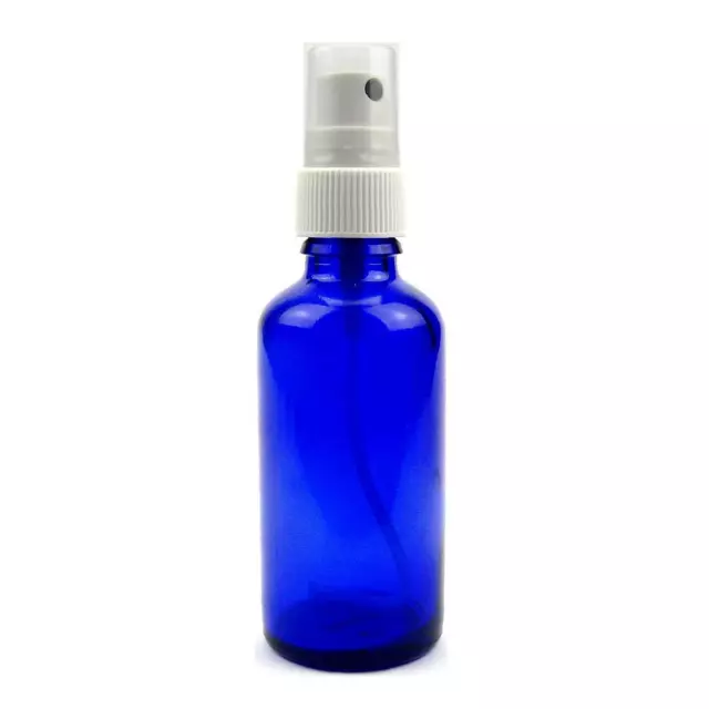 Sala Blauglasflasche DIN 18 Pumpzerstäuber Apothekerflasche 50 ml