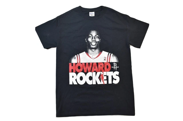 NBA Mens Houston Rockets Dwight Howard Black Shirt NWT S