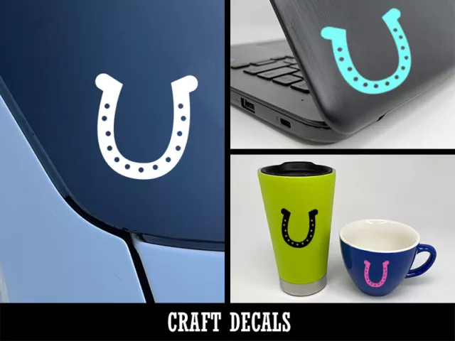 Horseshoe Lucky Craft Vinyl Decal Sticker
