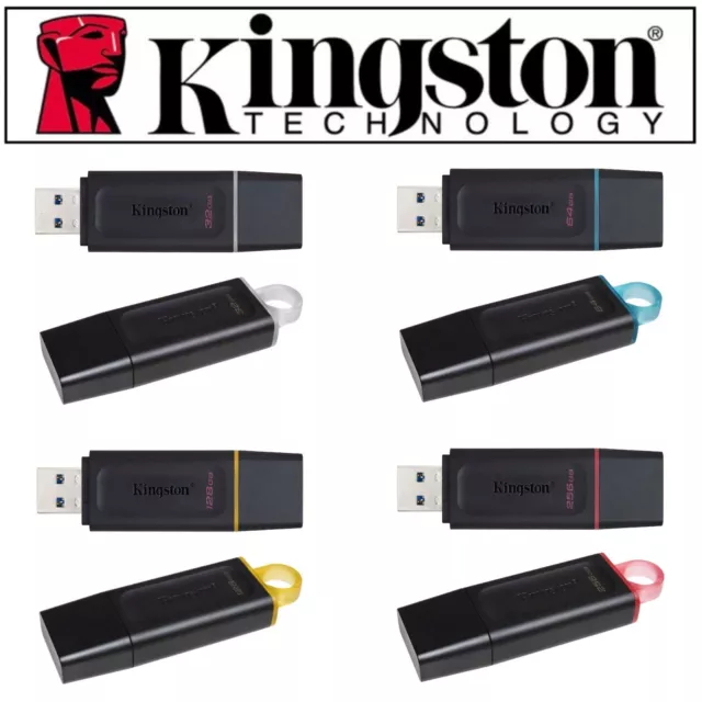 Clé USB 3.2 KINGSTON DataTraveler Exodia ( au choix : 32, 64, 128 ou 256 Go Gb )