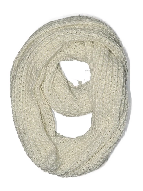 Unbranded Women White Scarf One Size