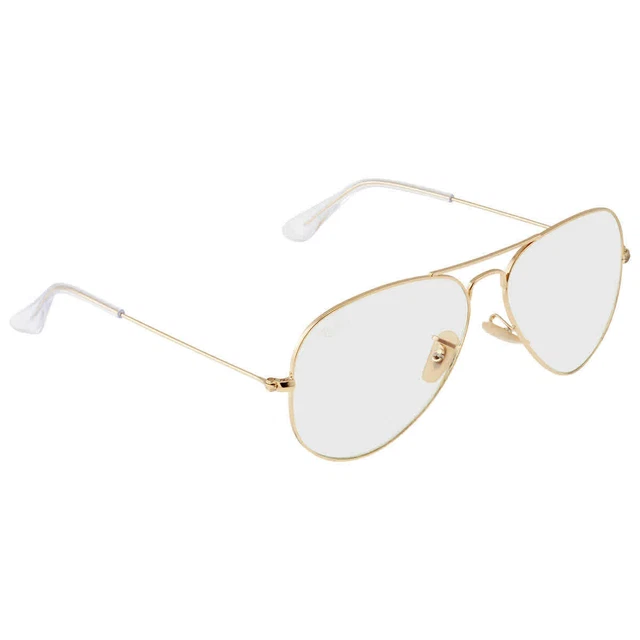 Ray Ban Aviator Clear Evolve Grey Photochromatic Unisex Sunglasses RB3025 001/5F Ray Ban Aviator Clear Evolve Grey Photochromatic Unisex Sunglasses RB3025 001/5F