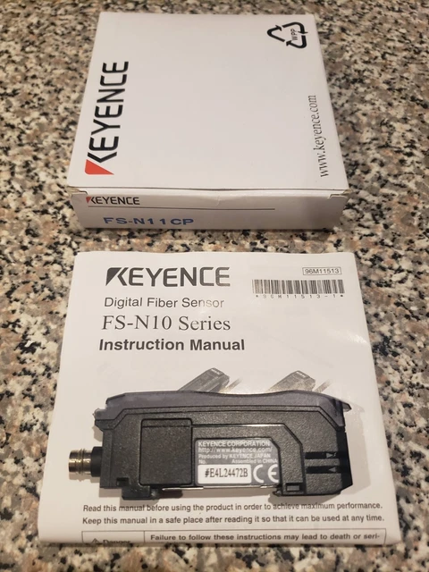 KEYENCE FS-N11CP Digital Fiber Optic Sensor Amplifier £137.61 - PicClick UK