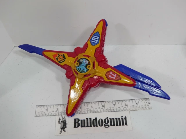 POWER RANGERS NINJA Steel DX Red Battle Morpher jouet épée griffe