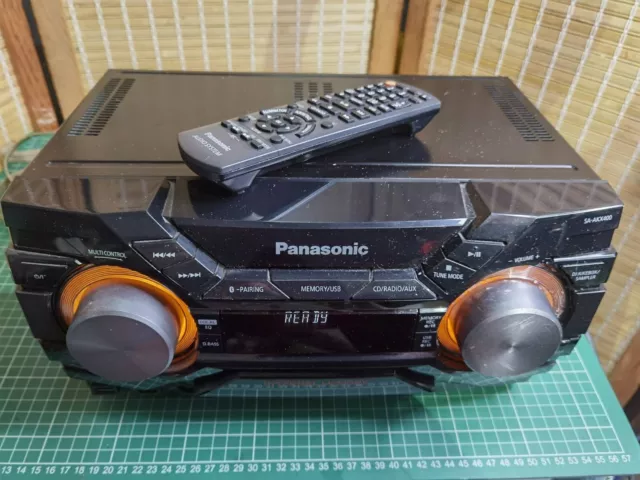 Panasonic sa-akx400 With Remote - UNIT ONLY - NO SPEAKERS. FULLY TESTED