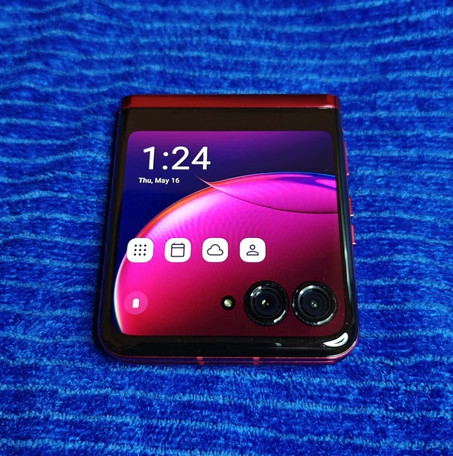 MOTOROLA RAZR+ PLUS 2023 débloqué en usine GSM + CDMA 8 Go/256 Go rouge ...