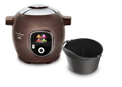 Moulinex Multicuiseur Cookeo+, 6L, Cuisson pression, Application dédiée CE852900