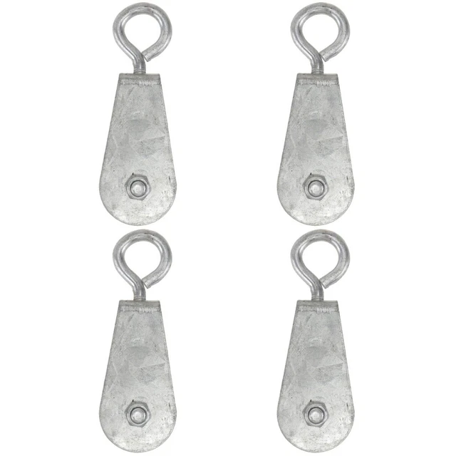 4pcs della puleggia Attaccatura fai te Filo Crane Rope Solleving