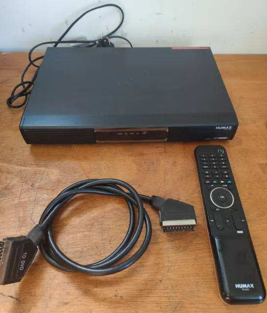 Humax PVR-9150T Freeview Digital TV Recorder 160GB With Remote & Scart - Working