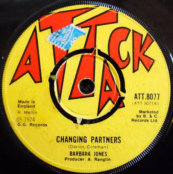 Barbara Jones - Changing Partners (7")