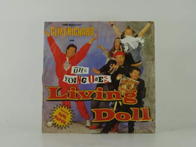 CLIFF RICHARD/THE YOUNG ONES LIVING DOLL (4) 2 Track 7" Single Picture Sleeve WE