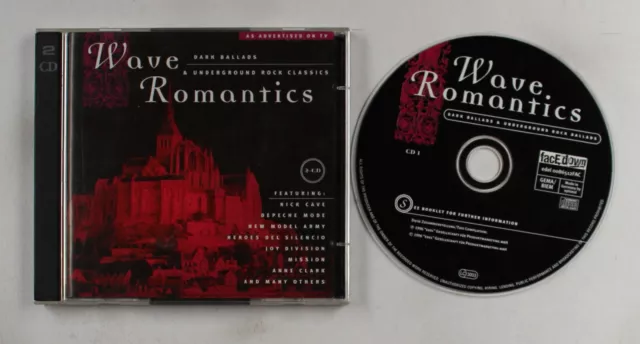 Wave Romantics 2CD 1996 Depeche Mode Nick Cave Joy Divsion Stranglers Bauhaus