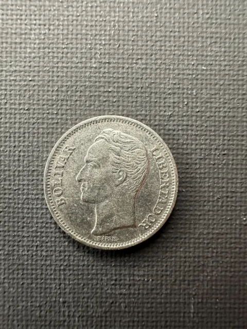1977 Venezuela 1 Bolivar Coin - Bolivar liberador #T83