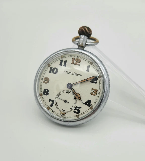 JAEGER LECOULTRE WW2 G.S.T.P GSTP Vintage Pocket Watch British Military