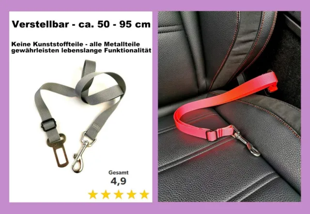 SEMAINE NOIRE LAISSE canine pour voiture ceinture de sécurité transport  canin ceinture de ceinture EUR 2,49 - PicClick FR