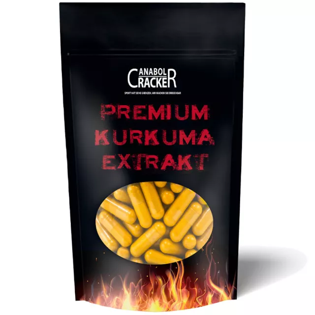 Curcuma Extrait 800 Gélules 600mg Végétalien Curcuma Poudre + Piperin Curcumine