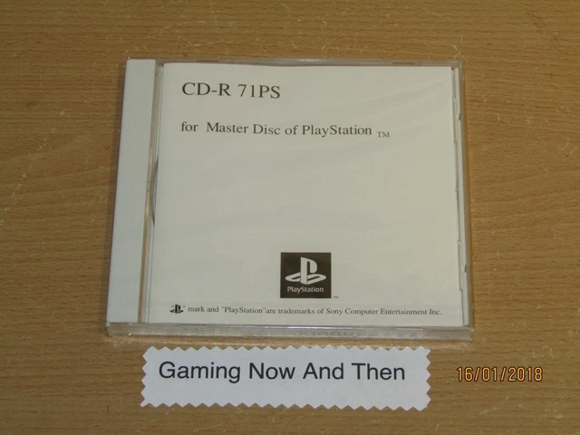 その他 CD-R 71PS  Master Disc of PlayStation Sony PlayStation Maser Disc CD-R 71PS New/Sealed Blank