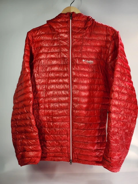 Columbia Omni-Heat Light Weight Jacket - 1000WR - Goose Down - L - Titanium