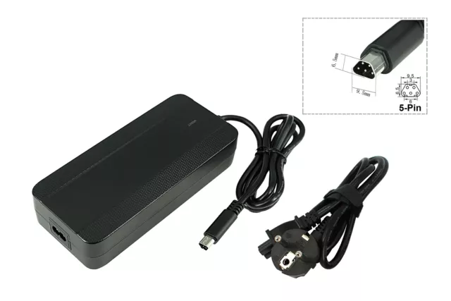 Chargeur électrique 2Ah pour batterie lithium-ion 36V/42V