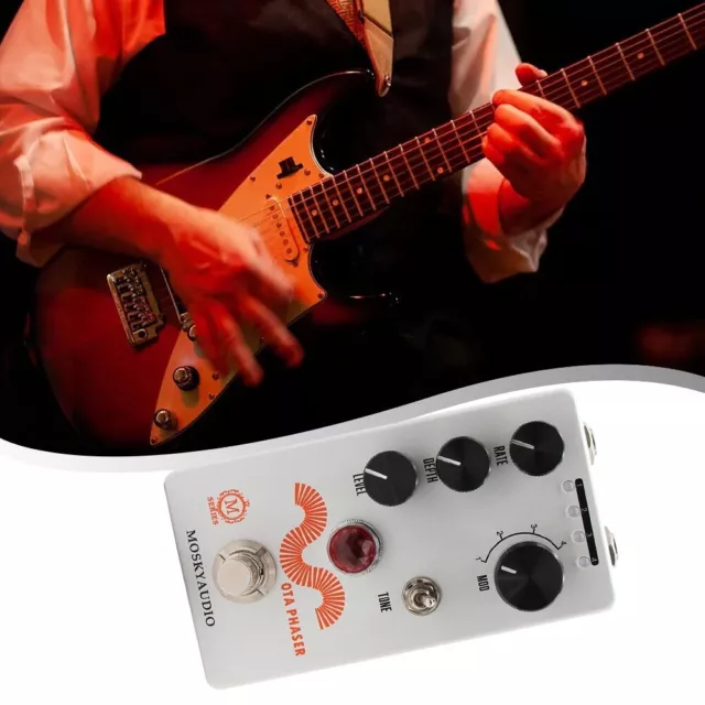 Erleben Sie beispiellose Phaseneffekte Moskyaudio Phaserpedal für Gitarre