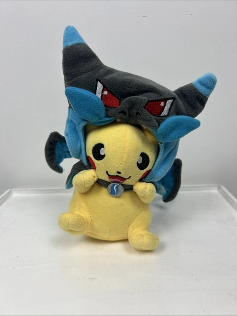 Peluche Pokémon Center Mega Tokyo 2015 - Pikachu Pikazard - Édition Limitée